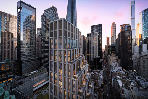 Leasing Begins at New Tower at 18 W 55 St. in Manhattan