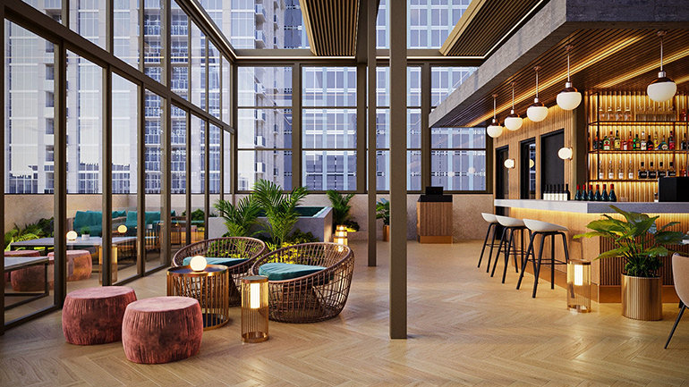 Newly Built Voco Hotels Opens in Times Square